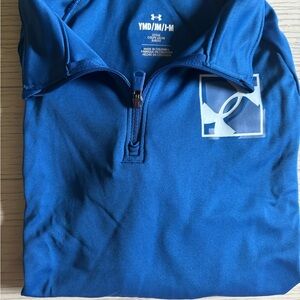 Under Armour Royal Blue Zip-Up Top